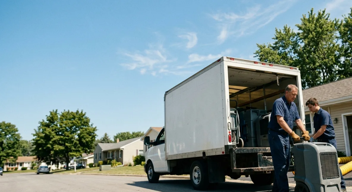 Water Damage Cleanup in Ankeny, IA near me